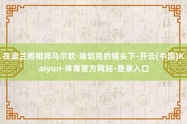 在波兰照相师马尔钦·瑞切克的镜头下-开云(中国)Kaiyun·体育官方网站-登录入口