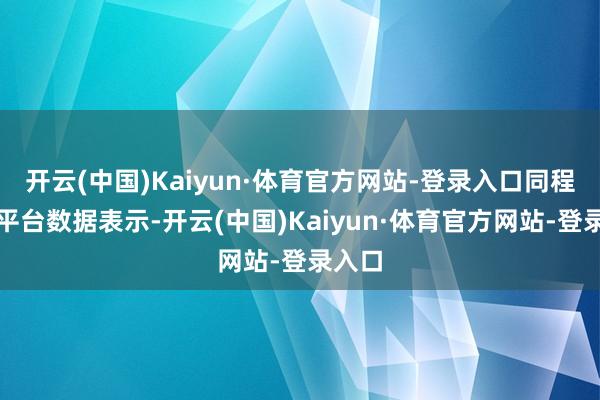 开云(中国)Kaiyun·体育官方网站-登录入口同程旅行平台数据表示-开云(中国)Kaiyun·体育官方网站-登录入口