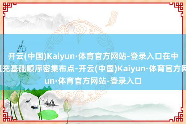 开云(中国)Kaiyun·体育官方网站-登录入口在中心城区终了超充基础顺序密集布点-开云(中国)Kaiyun·体育官方网站-登录入口