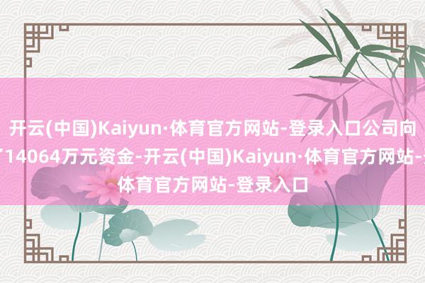 开云(中国)Kaiyun·体育官方网站-登录入口公司向外转出了14064万元资金-开云(中国)Kaiyun·体育官方网站-登录入口