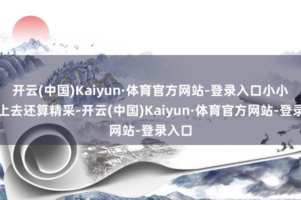 开云(中国)Kaiyun·体育官方网站-登录入口小小的看上去还算精采-开云(中国)Kaiyun·体育官方网站-登录入口