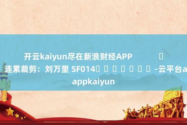 开云kaiyun尽在新浪财经APP            						连累裁剪：刘万里 SF014							-云平台appkaiyun